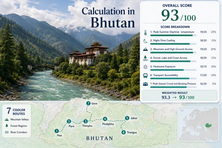 Bhutan Coolcation Routes: Forest Roads, Mountain Valleys and Calm Summer Travel