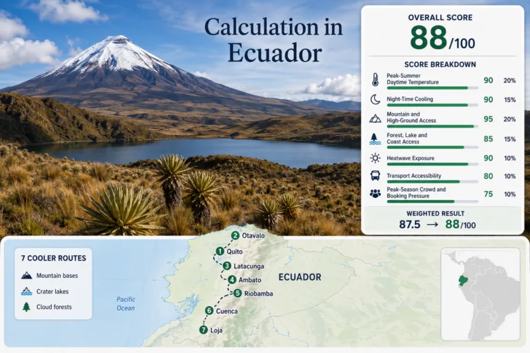 Ecuador Summer Escapes: Volcano Towns, Highland Cities and Springlike Weather