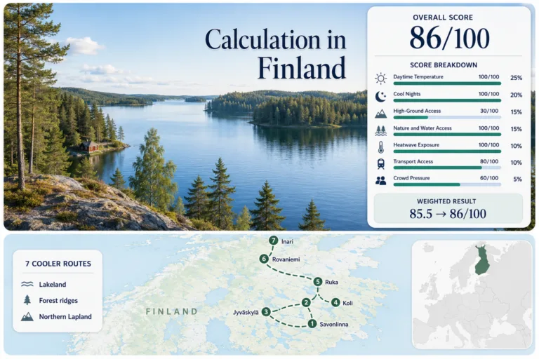 Finland Coolcation Routes: Lake Cabins, Forest Towns and Northern Lightness