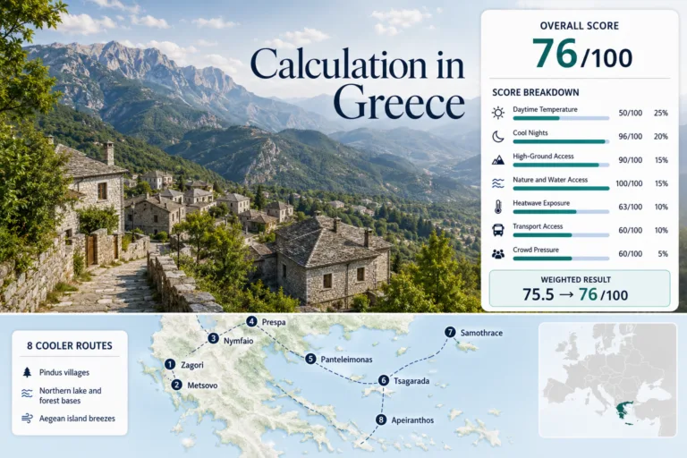 Greece Heat Escape Routes: Mountain Villages, Northern Regions and Island Breezes