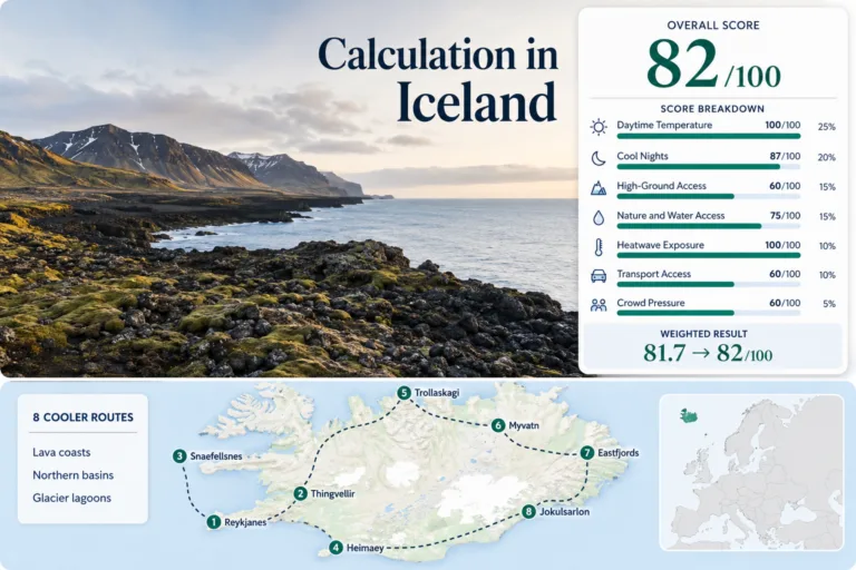 Iceland for Cooler Escapes: Lava Fields, Coastal Air and Bright Summer Nights