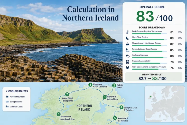 Northern Ireland Coolcation Routes: Causeway Air, Lough Shores and Green Mountains