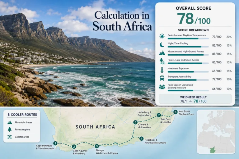 South Africa Mild-Season Routes: Mountain Regions, Coastal Air and Cooler Landscapes