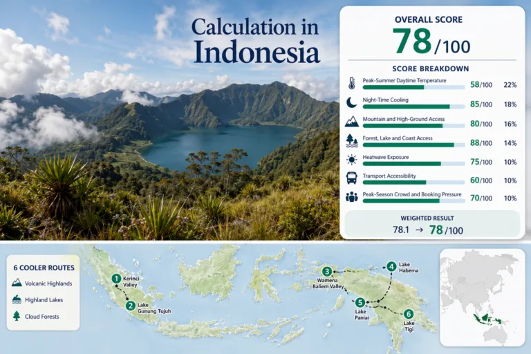 Indonesia Beyond Tropical Heat: Volcanic Highlands, Crater Lakes and Cloud Forests