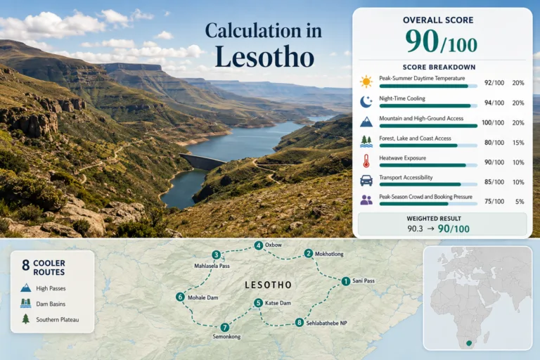 Lesotho Coolcation Routes: High Passes, Mountain Dams and Kingdom-in-the-Sky Air