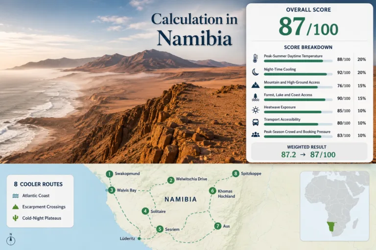 Namibia Cool Dry-Season Routes: Desert Plateaus, Atlantic Fog and Clear Cold Nights