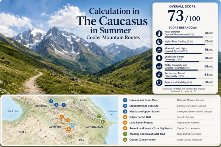 The Caucasus in Summer: Cooler Mountain Routes