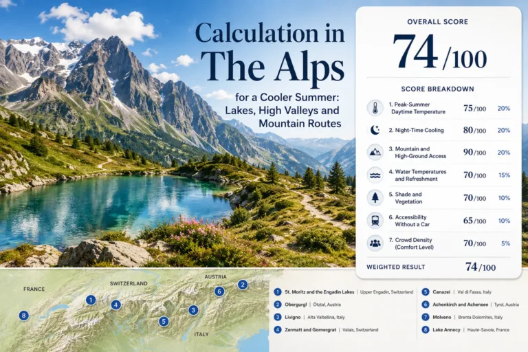 The Alps for a Cooler Summer: Lakes, High Valleys and Mountain Routes